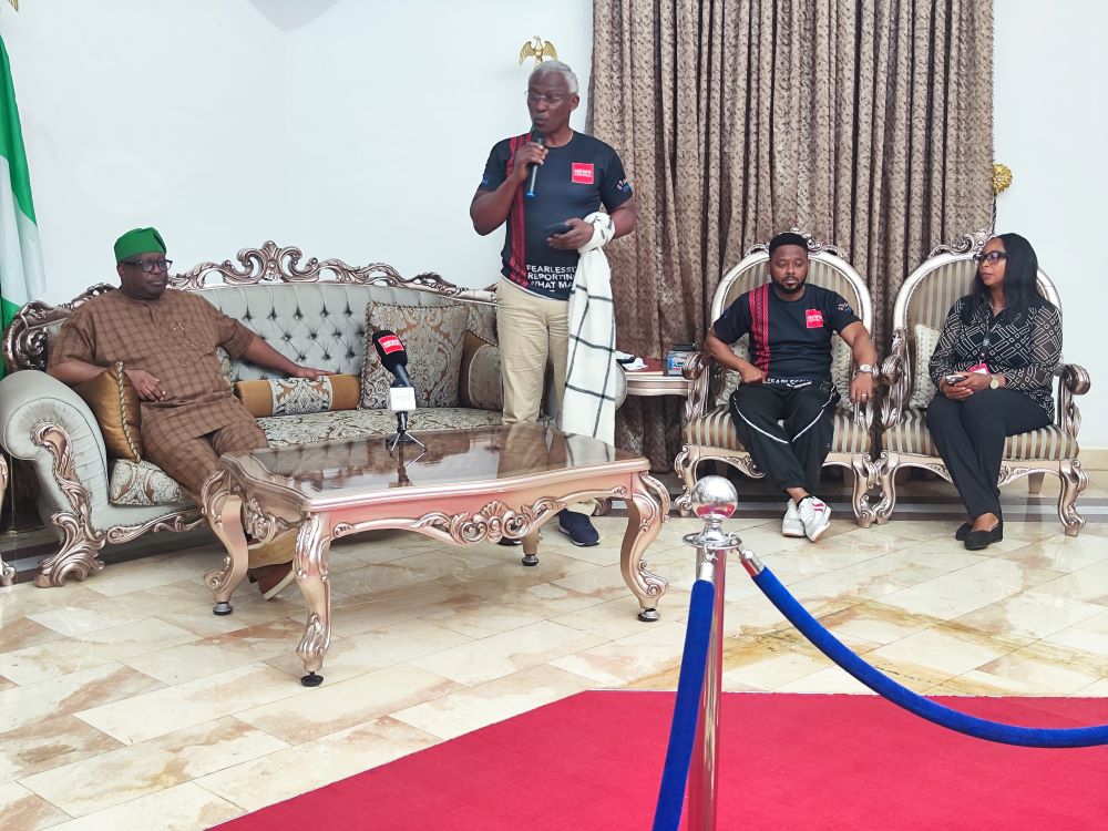 In Pictures: News Central TV Visits Plateau Governor (NewsCentral TV)
