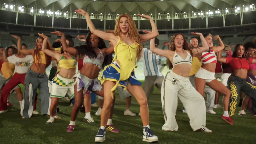 Shakira Teases World Cup Song With Burna Boy (NewsCentral TV)