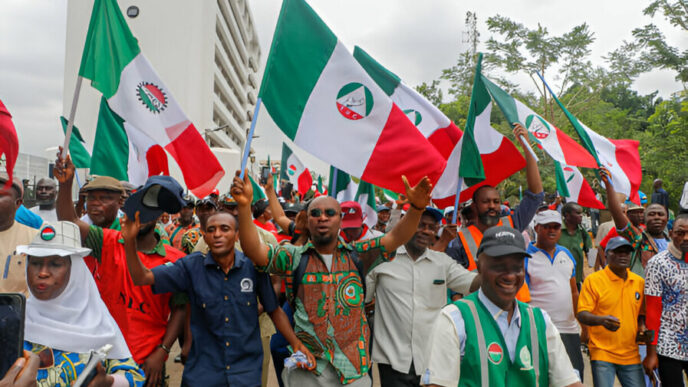 Lagos Workers Demand N225,000 Minimum Wage (News Central TV)
