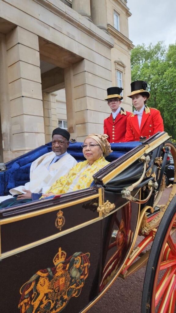Photos: Nigerian Envoy Presents Credentials to King Charles