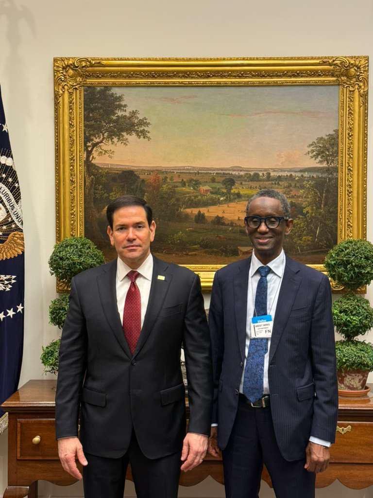 PHOTOS: Ribadu Meets JD Vance, Rubio on Counterterrorism Cooperation