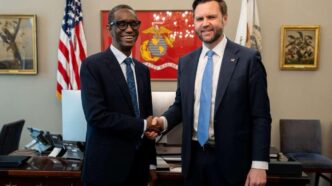 PHOTOS: Ribadu Meets JD Vance, Rubio on Counterterrorism Cooperation