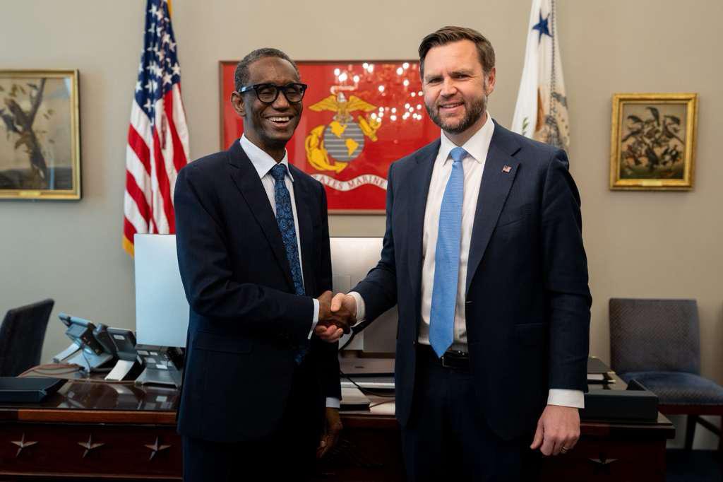 PHOTOS: Ribadu Meets JD Vance, Rubio on Counterterrorism Cooperation