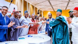 Shettima Submits Tinubu’s Forms for APC Ticket