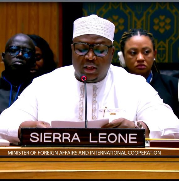 Sierra Leone's Foreign Minister Timothy Kabba