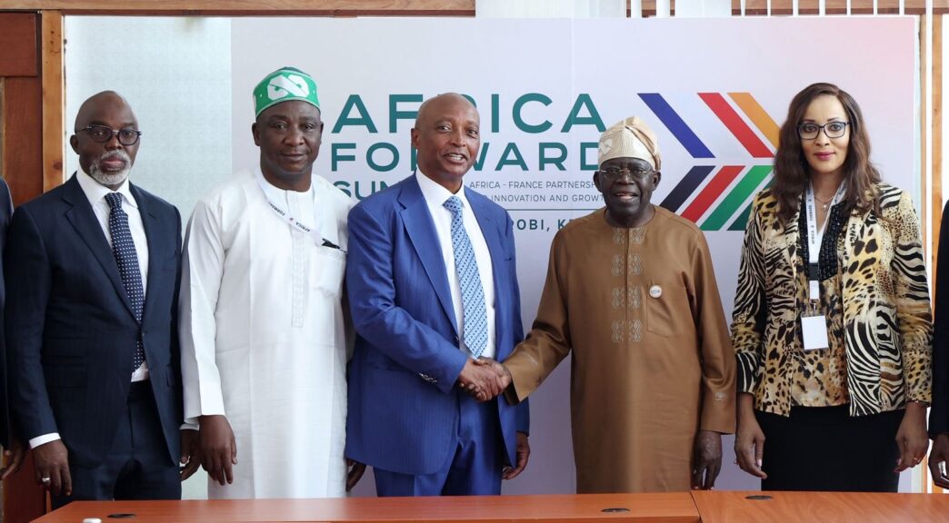 Photos: CAF President, Tinubu Meet in Kenya (News Central TV)