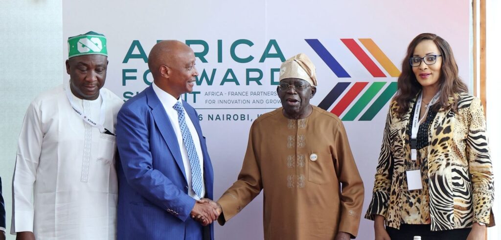 Photos: CAF President, Tinubu Meet in Kenya (News Central TV)