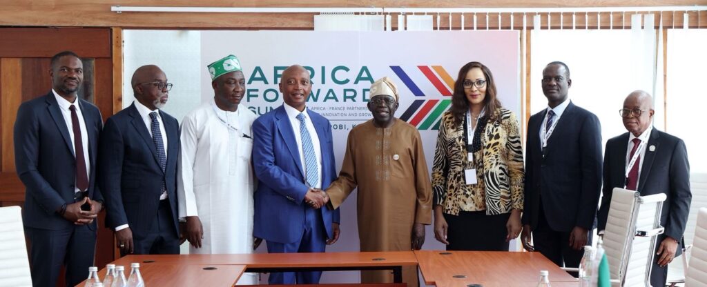 Photos: CAF President, Tinubu Meet in Kenya (News Central TV)