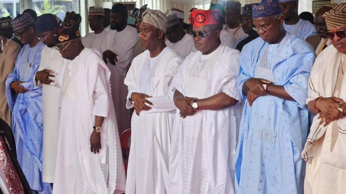 Tinubu, Atiku Observe Eid Prayers in Lagos, Abuja
