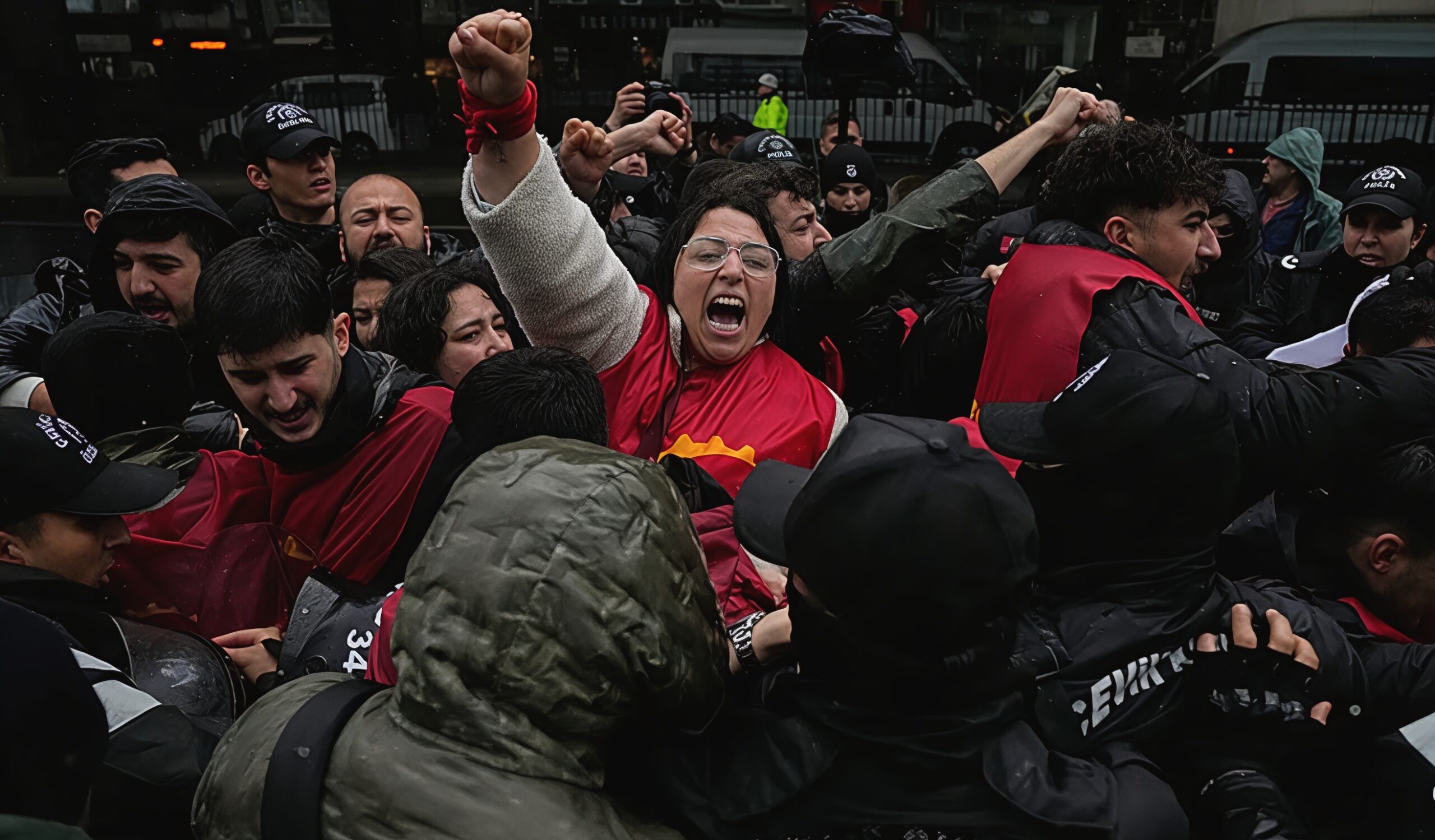 Turkish Police Fire Tear Gas at May Day Rally (NewsCentral TV)