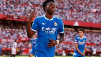 Vinicius Fires Madrid Past Sevilla as Relegation Battle Intensifies