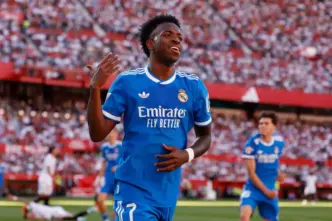 Vinicius Fires Madrid Past Sevilla as Relegation Battle Intensifies