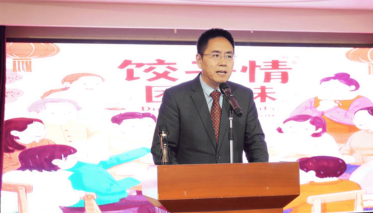 Director of the China Cultural Centre in Nigeria, Yang Jianxing,