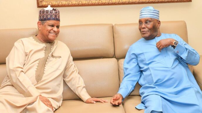 Atiku Holds Closed-Door Talks With Hayatu-Deen