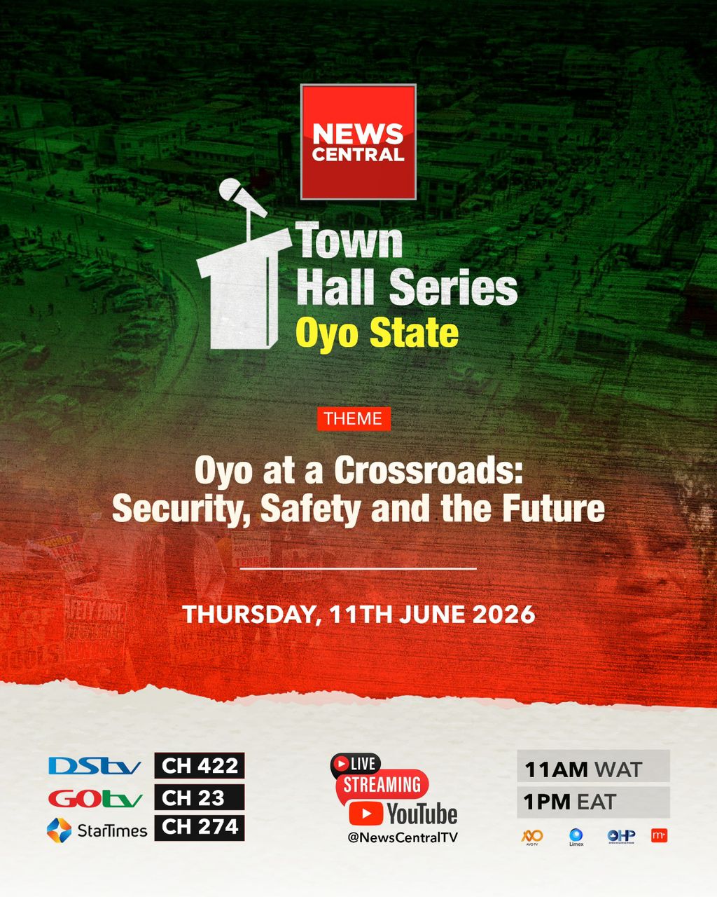 News Central's Town Hall to Focus on Oyo, Kwara Abductions (News Central TV)
