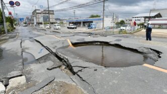 Earthquake.