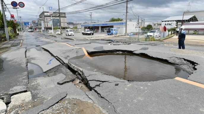Earthquake.