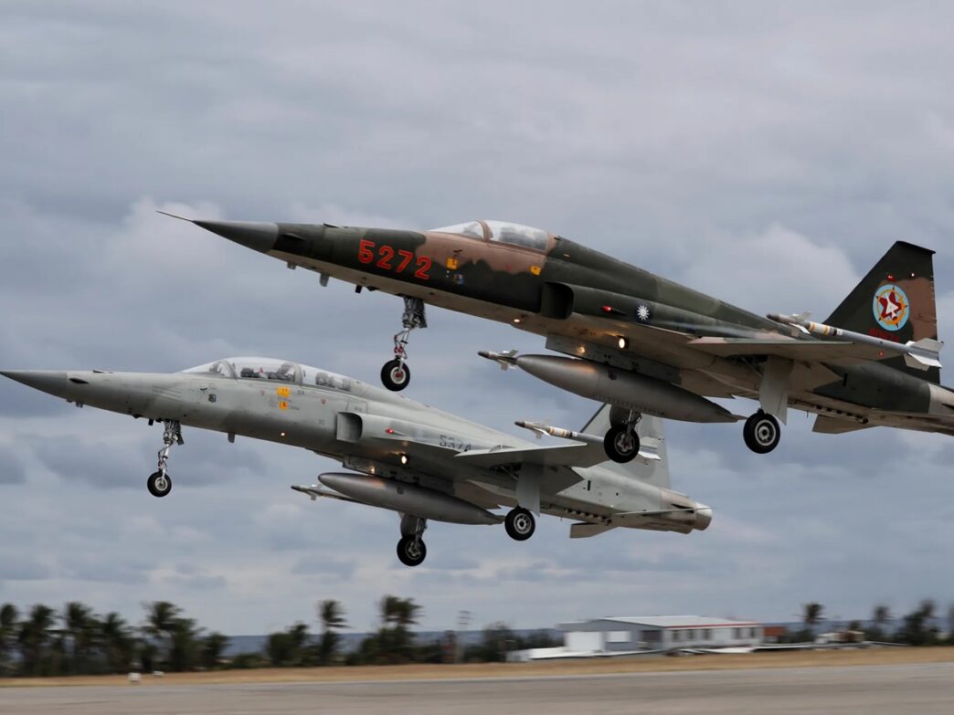 Taiwan Military Training Plane Crash Kills Two 