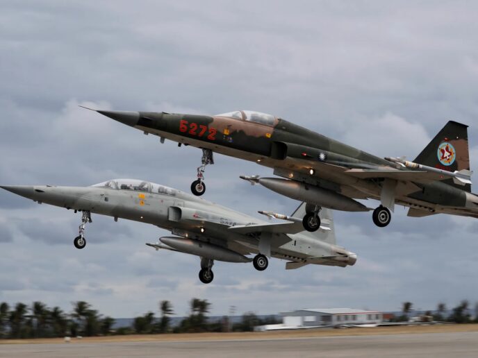 Taiwan Military Training Plane Crash Kills Two 