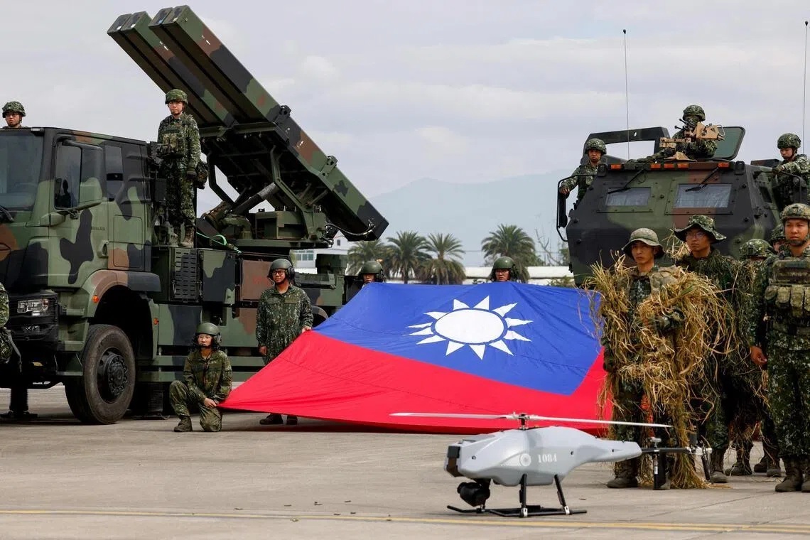 Taiwan Military Training Plane Crash Kills Two 