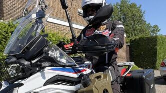 Okedeyi Nears Mauritania on Polio Fundraising Ride