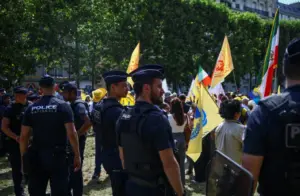 French Police Arrest 20 at Banned Iran Protest in Paris (NewsCentral TV)