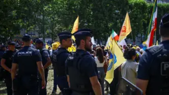 French Police Arrest 20 at Banned Iran Protest in Paris (NewsCentral TV)