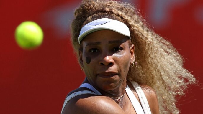 Serena Williams Partners with Muchova in Berlin Doubles