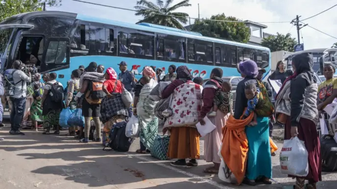 South Africa Repatriates 2,745 Foreigners Following Crackdown (NewsCentral TV)