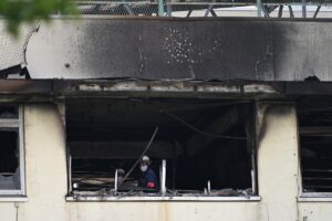 Fire Guts Tokyo Primary School