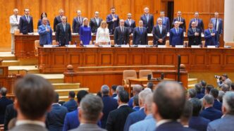 Romania Parliament.