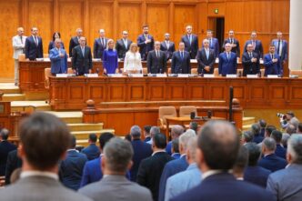 Romania Parliament.