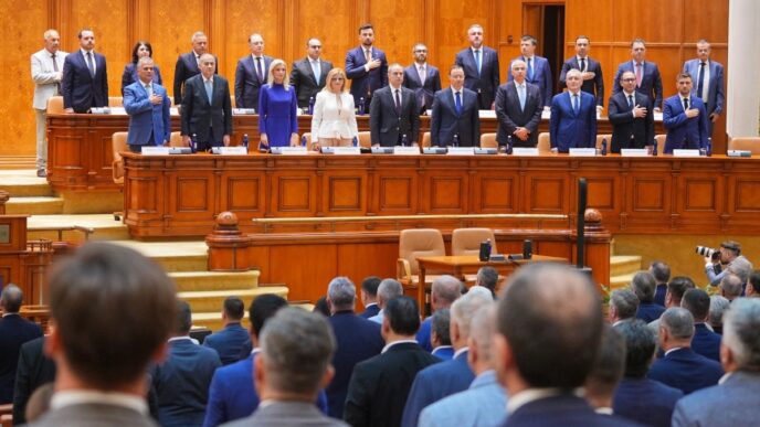 Romania Parliament.