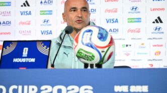 Portugal coach Roberto Martinez