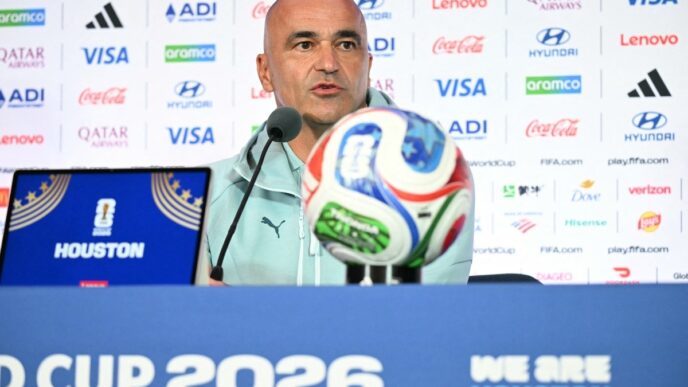 Portugal coach Roberto Martinez