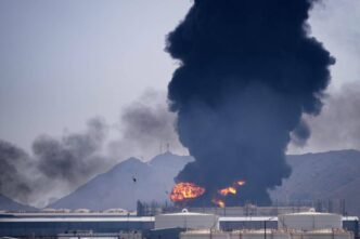 Explosions Reported Near Strait of Hormuz
