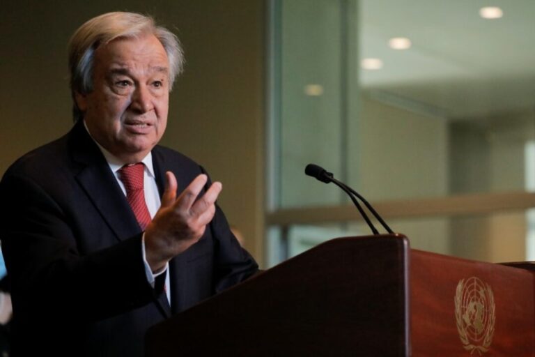 Guterres Warns Nuclear Tests Could Fuel Arms Race