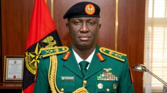 Chief of Army Staff, Lieutenant General Waidi Shaibu