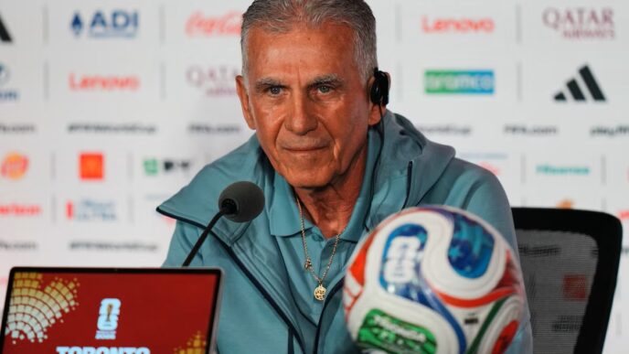 Ghana Coach Carlos Queiroz