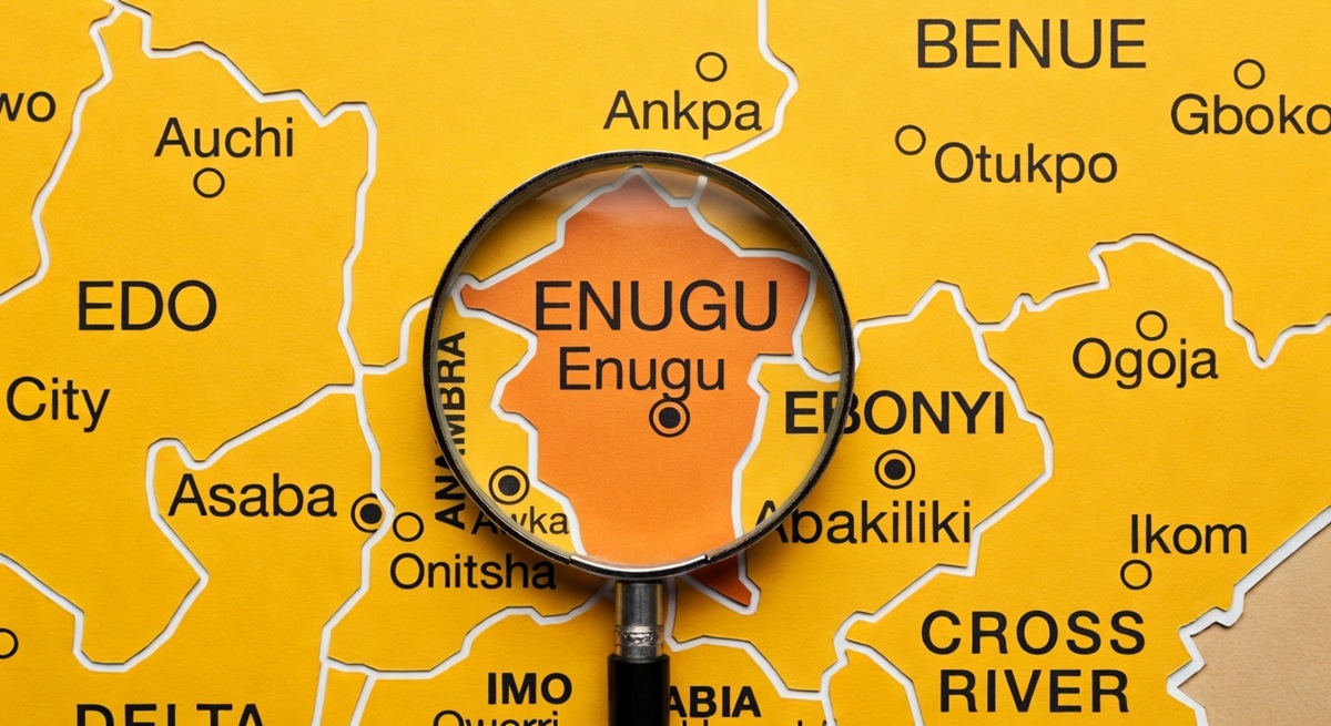Enugu Map.