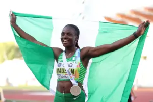 Amusan Wins Paris Diamond League Title