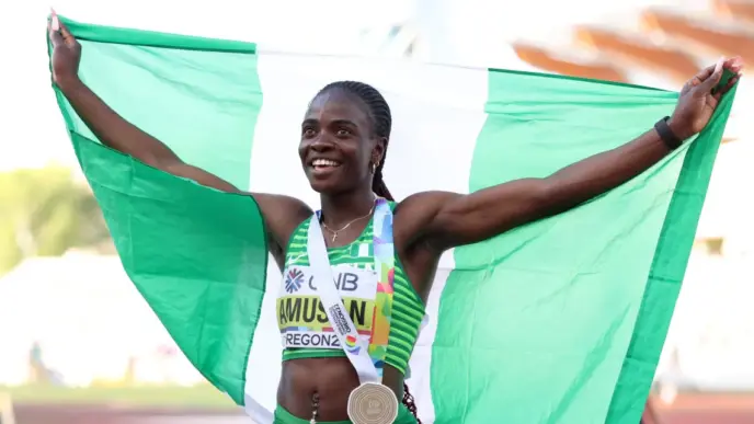 Amusan Wins Paris Diamond League Title