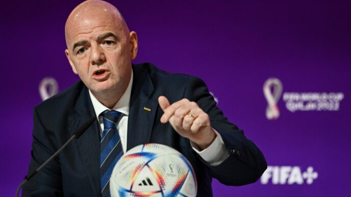 FIFA President Gianni Infantino