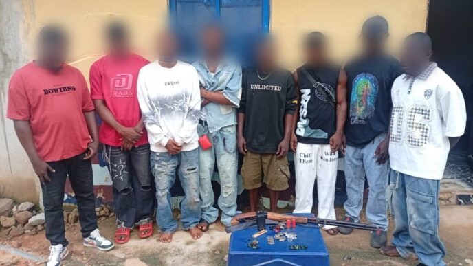 Delta Police Arrest Suspected Cultists (News Central TV)