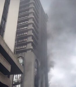 Fire Breaks Out At Polaris Bank