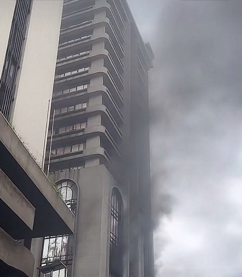 Fire Breaks Out At Polaris Bank