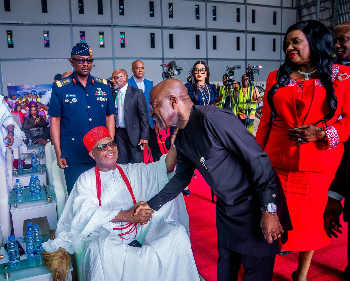 Otti Unveils Aircraft Named After Achebe, Onitsha Monarch