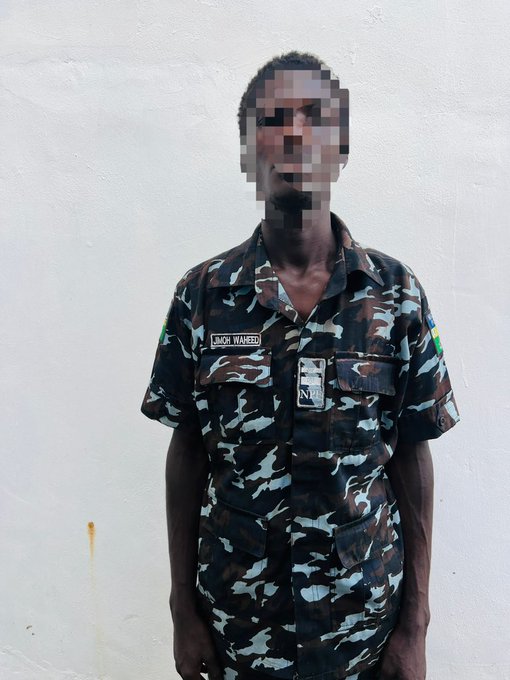 Lagos Police Arrest Suspect for Officer Impersonation (NewsCentral TV)