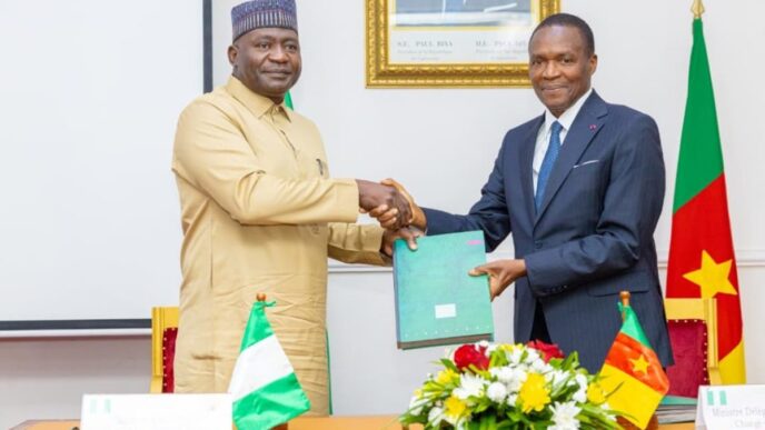 Nigeria, Cameroon Sign Border Security Pact