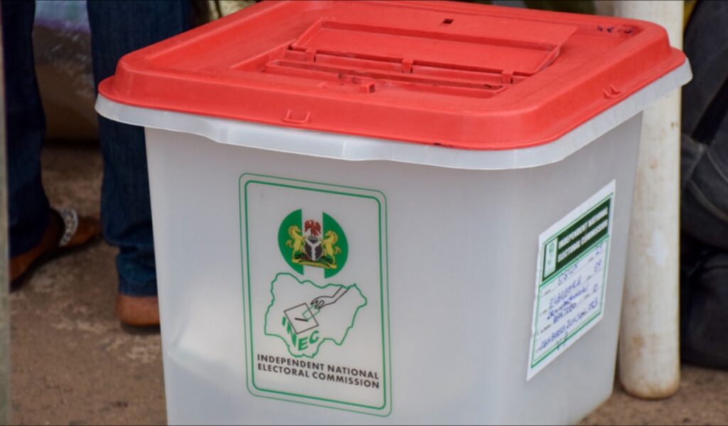 INEC Ballot Box.